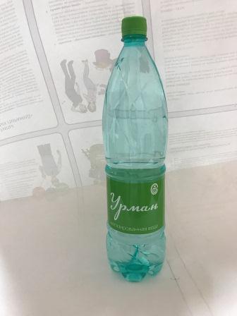 Вода  питьевая доочищенная первой категории негазированная ТМ "Урман"